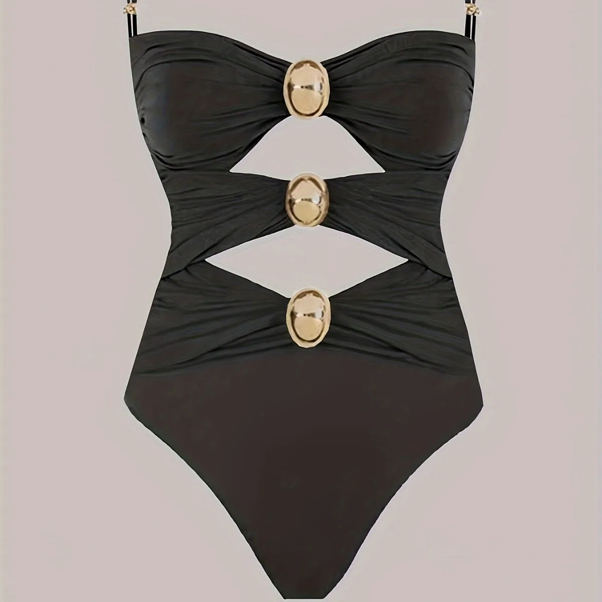 

Bathing Suit Women European And American One-piece Swimsuits, Women's High-end Swimsuits, Sexy Tight Swimsuits, Swimsuits
