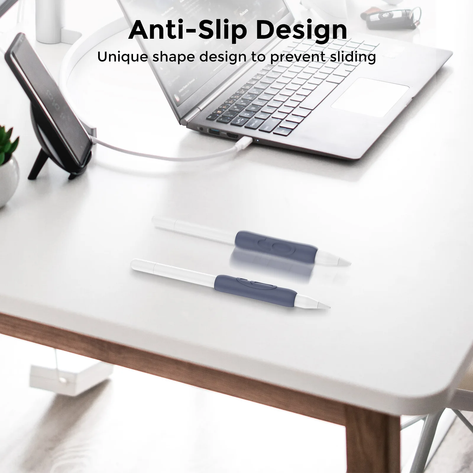 For Apple Pencil USB-C - Anti-slip Silicone Grip Sleeve