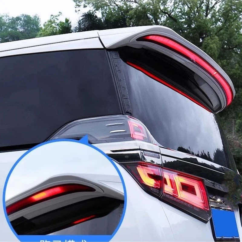 

Для Toyota Alphard Vellfire 30 серии модифицированное хвостовое крыло с лампой задний спойлер автомобильные аксессуары