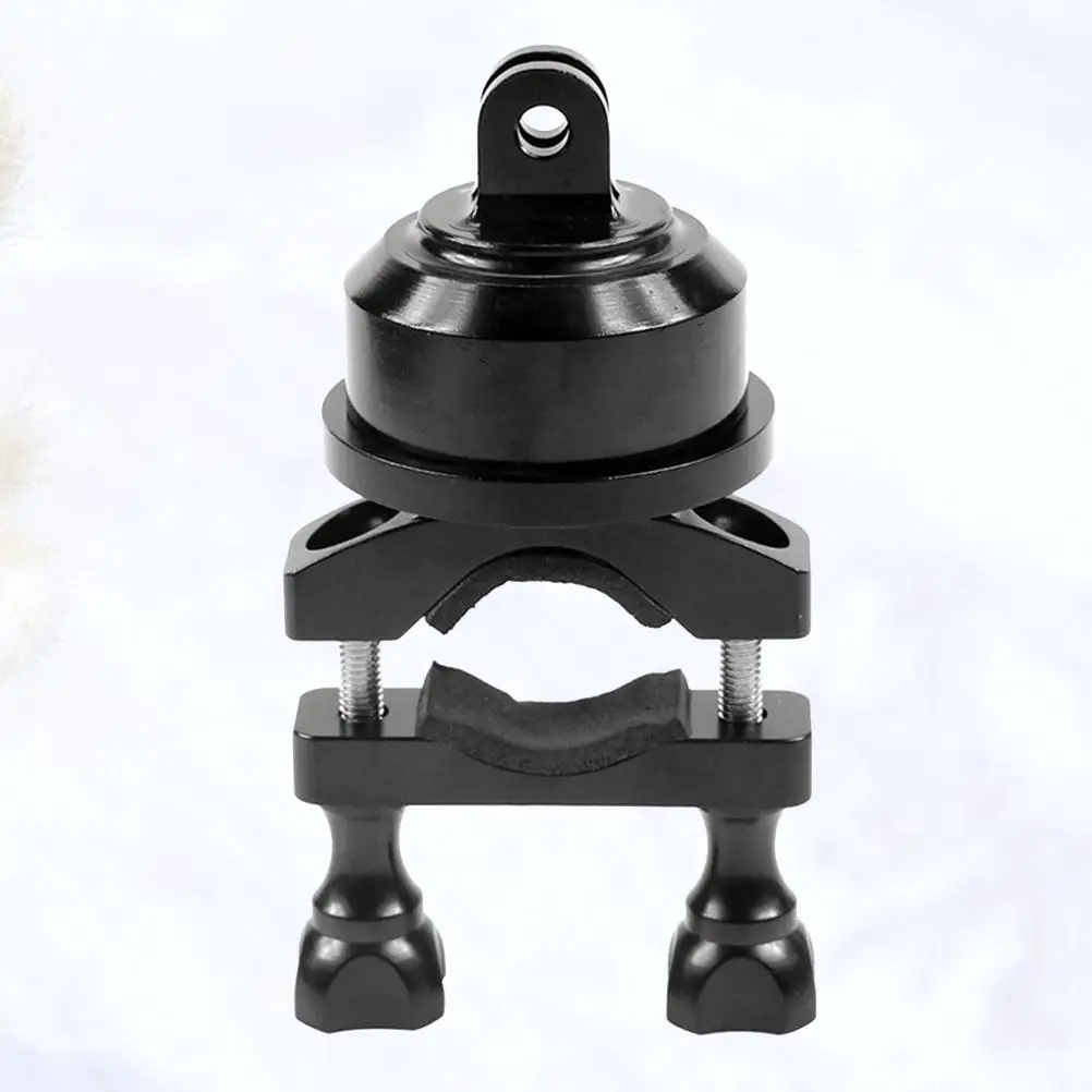 ขาตั้งกล้อง 360 องศาจักรยานเมาแฮนด์ที่วางโทรศัพท์รถจักรยานยนต์ทนทานน้ําหนักเบากล้องแอ็คชั่นอลูมิเนียมความเข้ากันได้