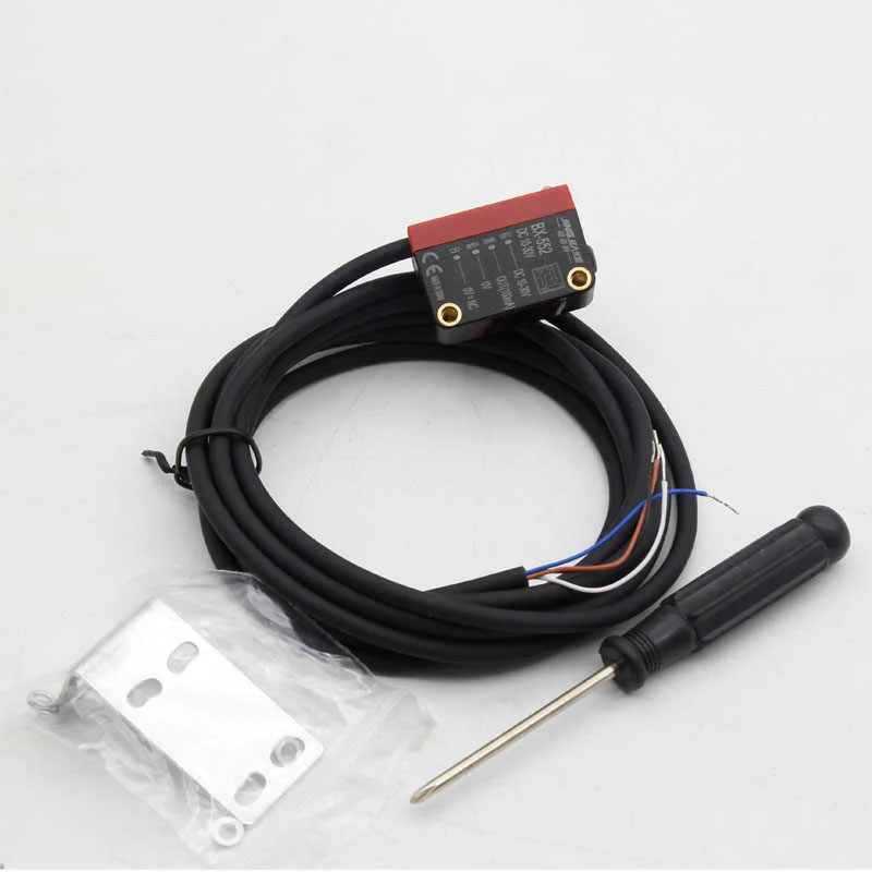 Square Laser Photoelectric Switch BX-552 BX-552P BX-662 BX-662P Detection Range Visual Inspection Red Light Sensor