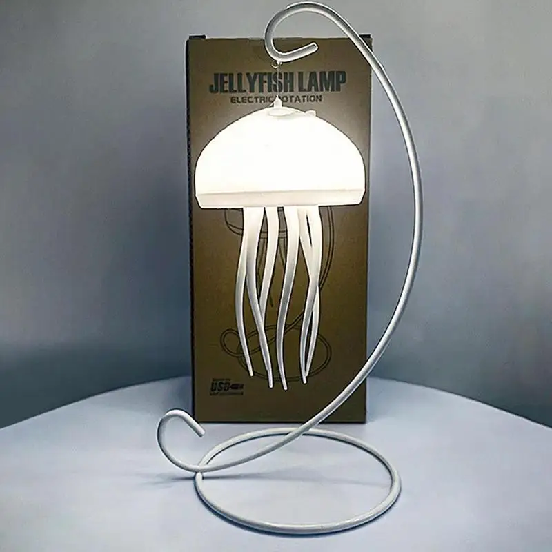 Creative Home Lighting Decoration Floating Dynamic Jellyfish Night Light With  New Romantic Atmosphere Light LED Night Light