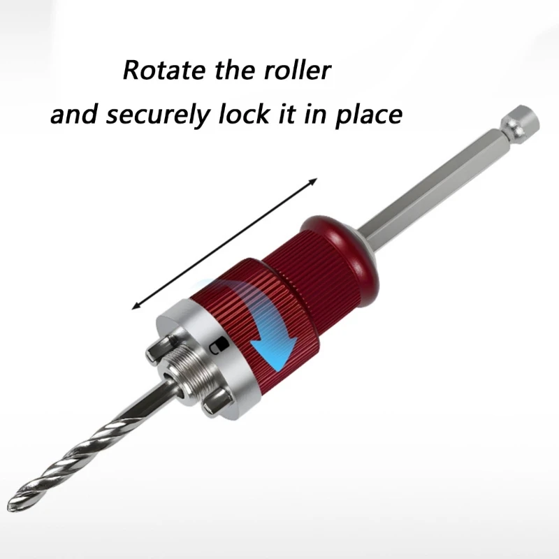 

Secure Locking Drill Bit Ejector Arbor Tool for DIY Projects - Easy Bit Change Mechanism