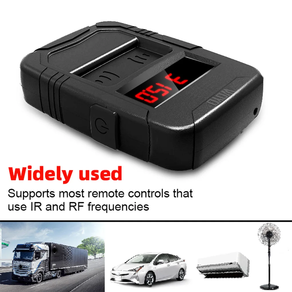 Black Accurately Test IR And RF Frequencies With This Wireless Diagnostic Tool Car Remotes Control Tool 10-1000MHz