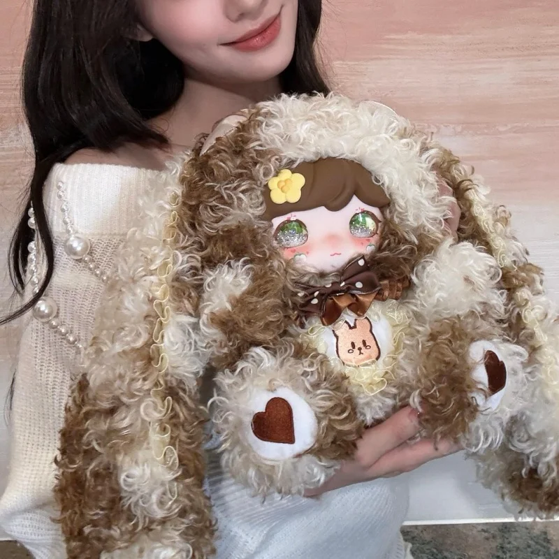 

400% Luxi Bunny Adventure Plush Doll Blind Box Trendy Toy Sparkling Eyes Doll Figure Surprise Box Collection Birthday Gift Girl