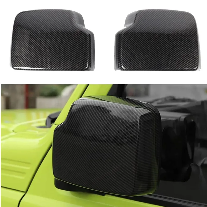 

For Suzuki Jimny JB64 JB74 2023 2019 2020 2021 2022 Car Rearview Mirror Base Shell Decoration Cover Sticker Exterior Accessories