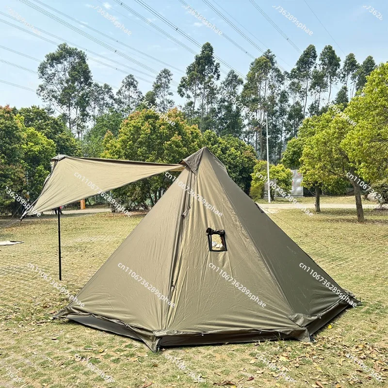 Summer Winter Rainproof Camp Bed Tent Hiking Pyramid Tent