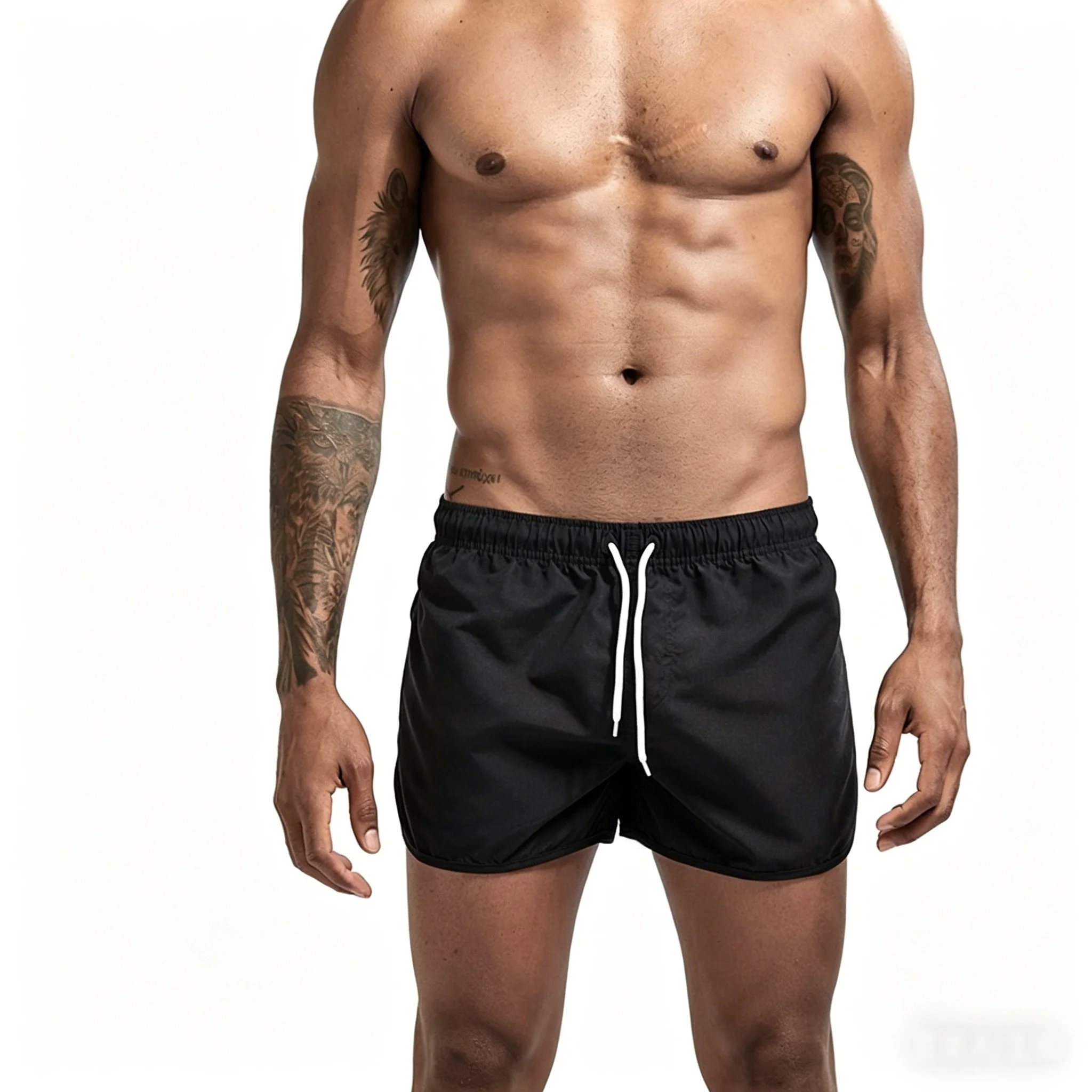 

Shorts for Mens 2026 Summer Men's Swimwear Shorts Brand Beachwear Sexy Swim Trunks Men Swimsuits Low Waist Breathable Beach Wear