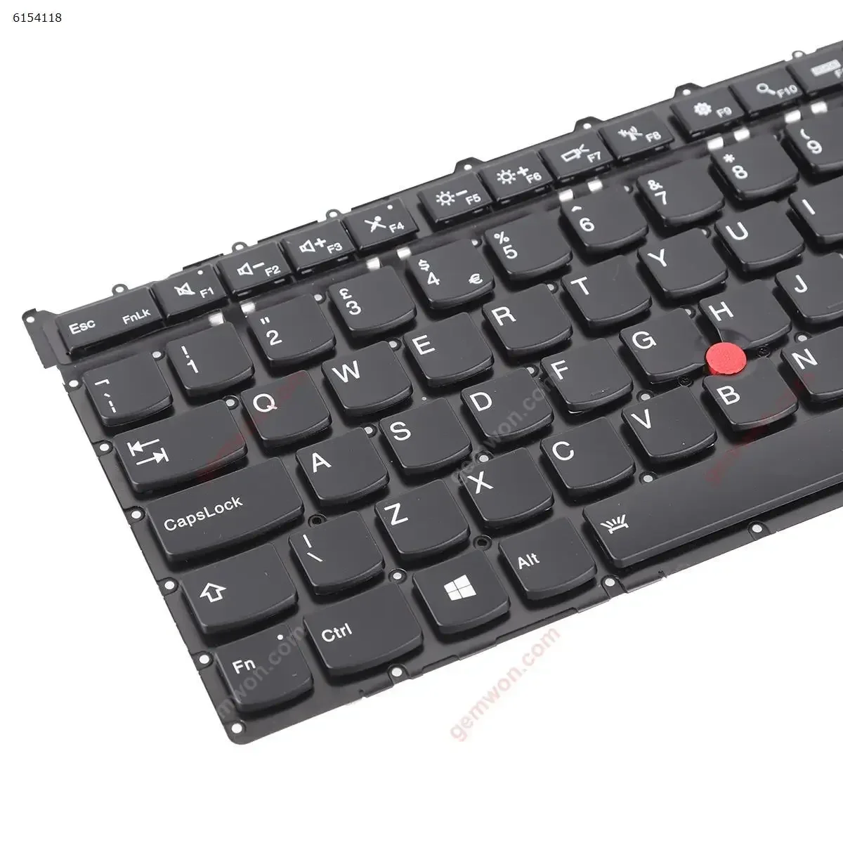 Imagem -04 - Teclado de Laptop do Reino Unido para Lenovo Thinkpad x1 Carbon 3a Geração 2023 com Retroiluminação e Ponto Stick