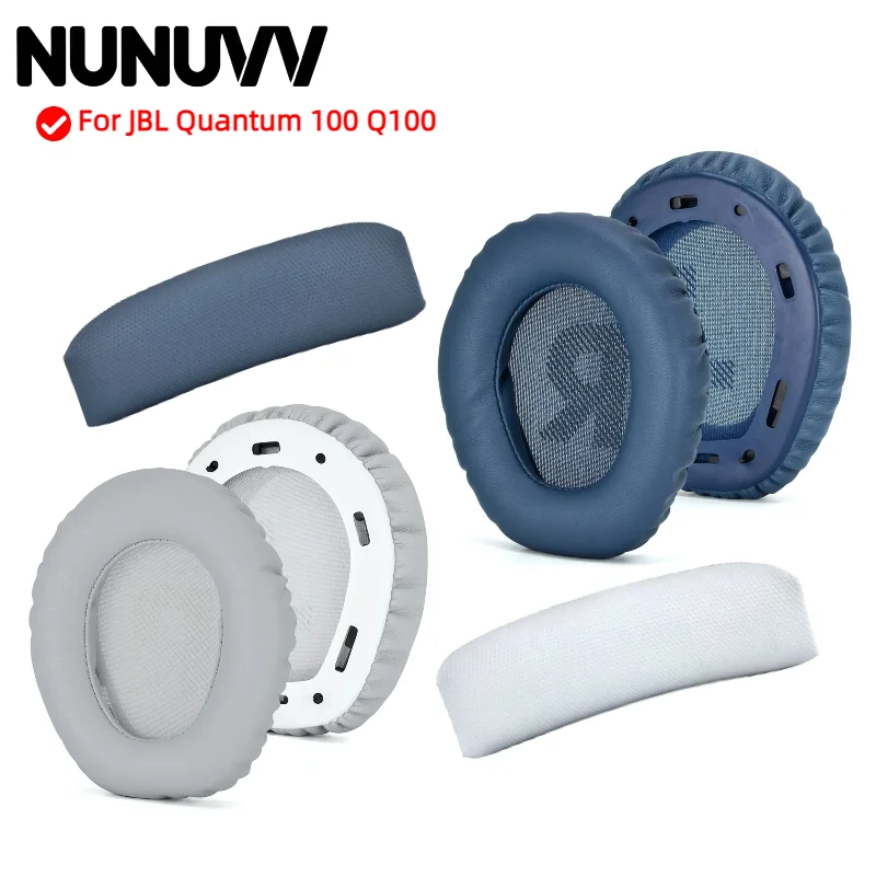 

Replacement Earpads for JBL Quantum 100 Q100 Headphones Ear Cushion Cover Sleeve Earmuffs Headset Headband Repair Parts