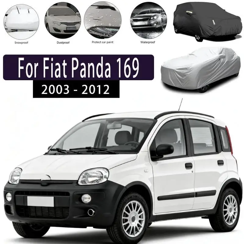 

Для Fiat Panda 2003-2012 уличная защита водонепроницаемый пылезащитный полный солнцезащитный козырек снежный чехол внешние автомобильные чехлы
