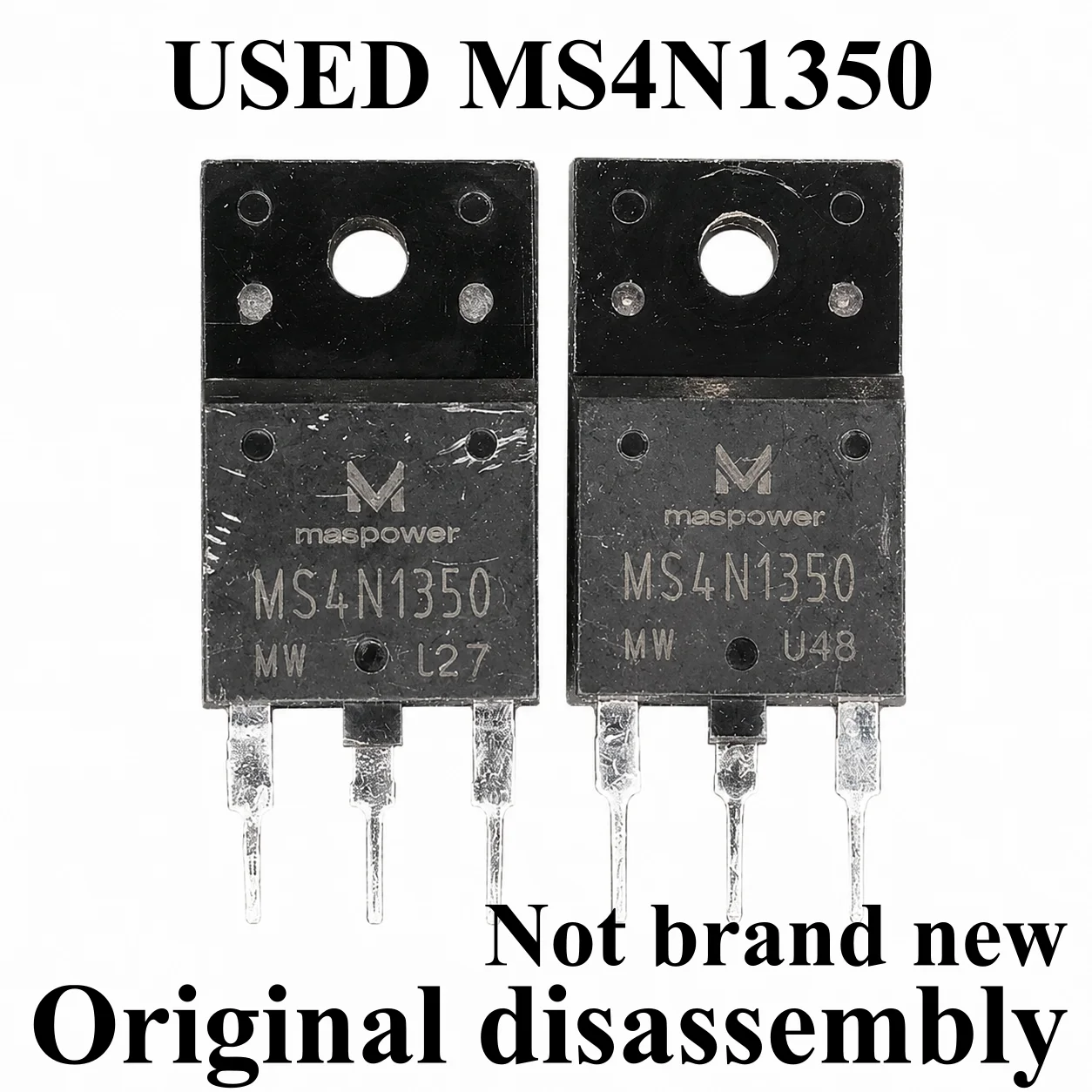 

5-10pcs 100% Original disassembly used Transistor MS4N1350 4A 1500V In Stock