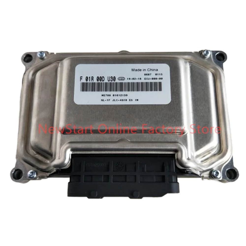 

F01RB0DU30 New ECU Original Car Engine Computer Board Electronic Control Unit F01R00DU30 01612139 4G18 Fit for Geely