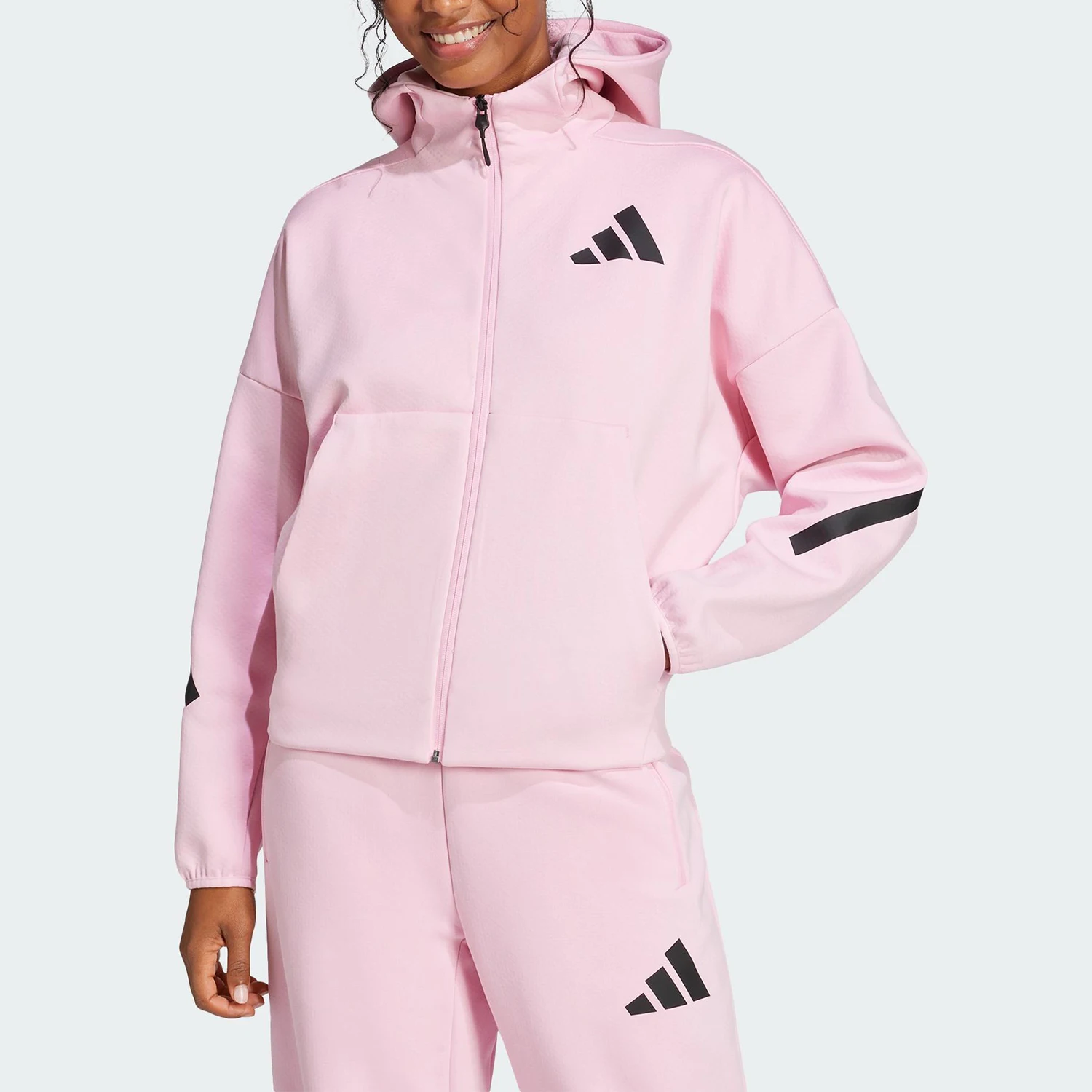 

Adidas genuine New Women's Fashion Loose Casual Jacket JC5393