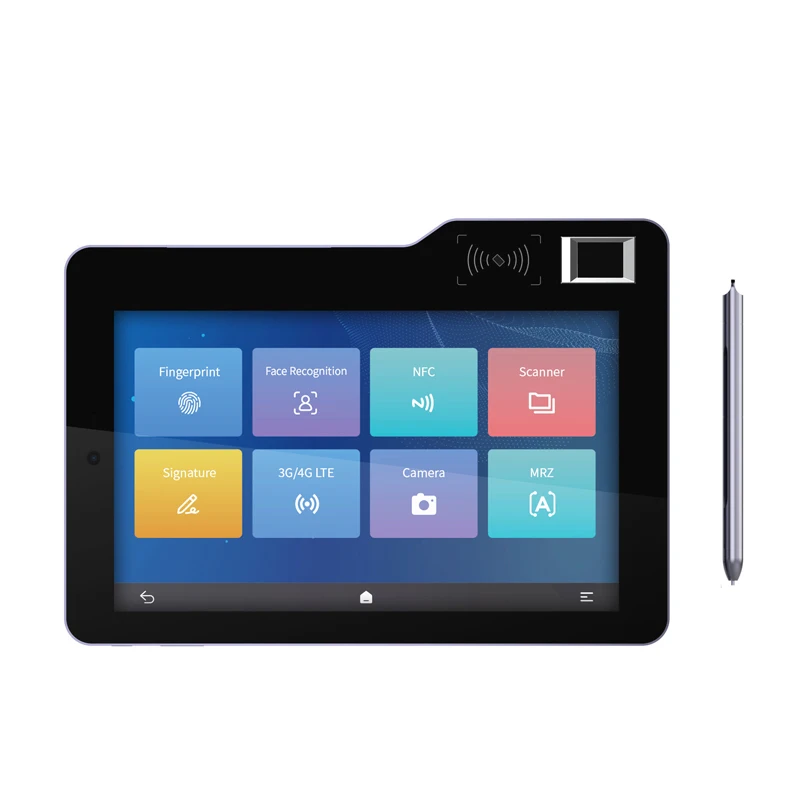 Joyusing MT610 Rugged Android Tablet 10.1 Inch Biometric Fingerprint NFC Biometric Handheld Device For Government