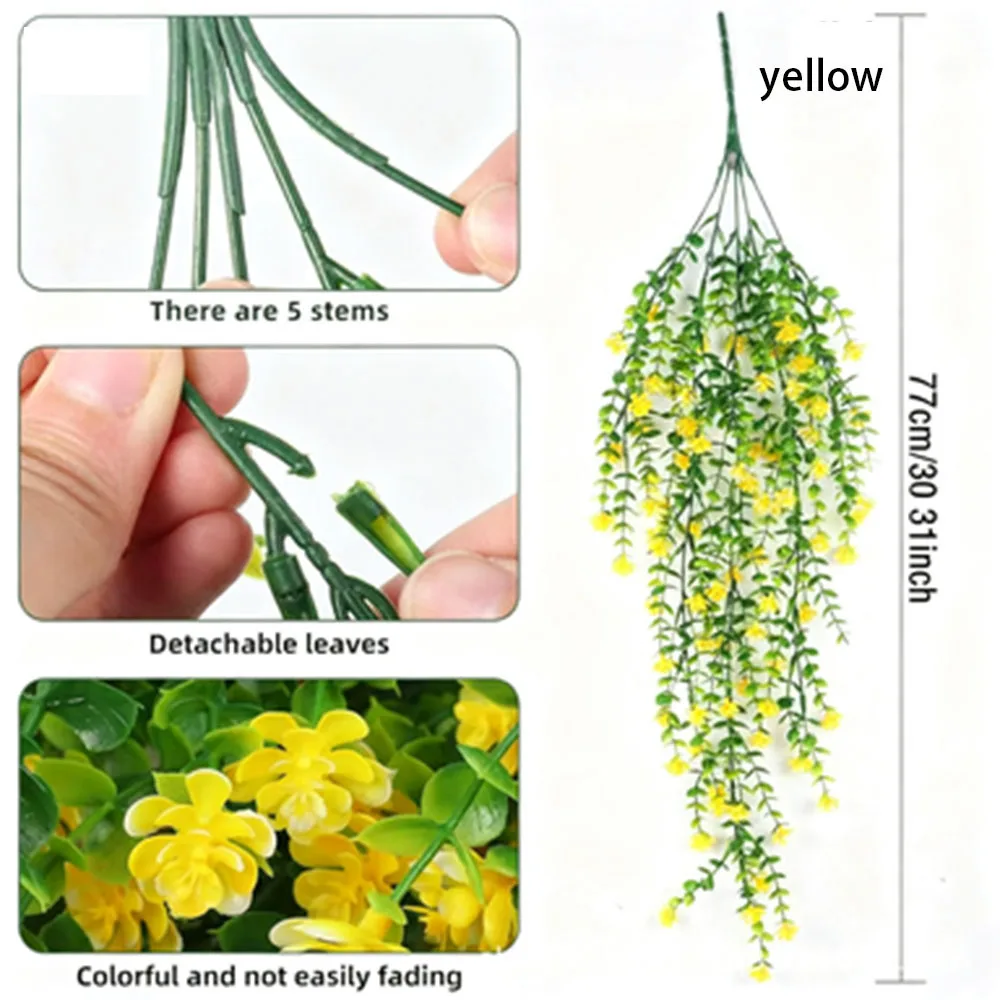 

Home Decoration Artificial Flower Fake Green Plant Indoor and Outdoor Decor Weddings and Festival Artificial Flower Decoration