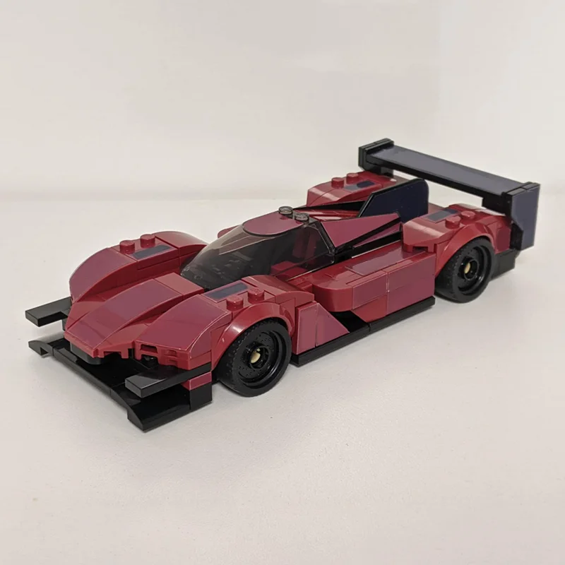 256PCS Hot Selling Moc Technical Racing Car Model Building Blocks Technique Creative Assembly Brick Toys Kids Educational Gift