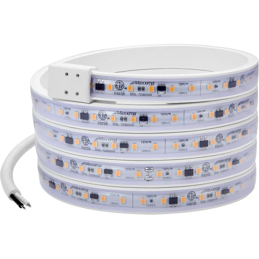 

72-Inch LED Under Cabinet Light, 2760 Lumens, Warm White, 120V, No Power Supply Needed