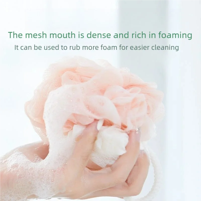 حمام الجسم الغسيل الإسفنج ثنائي الغرض شرائط طويلة دائم Unscathing مريحة الظهر فرك الراقية الرجال النساء فوط استحمام
