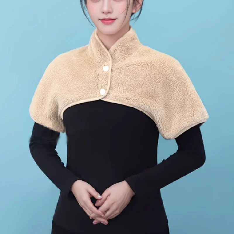 Shoulder Pads Ladies Clothing Accessories Winter Windproof Warm Protection Plus Velvet Thickened Neck Protector