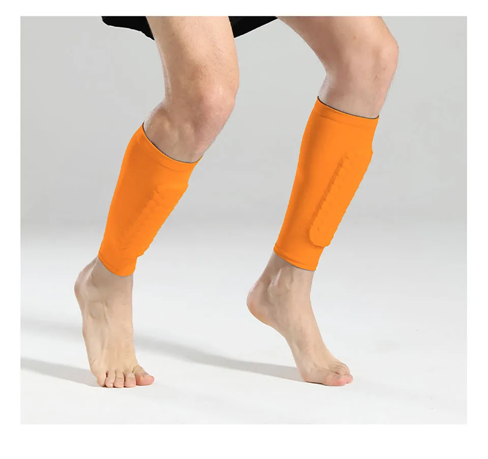 Loogdeel Honeycomb Fußball Schienbeinschoner Fußballschilde Sport Legging Schienbeinschoner Beinmanschetten Schutzausrüstung Schaftschutz – Detail 15