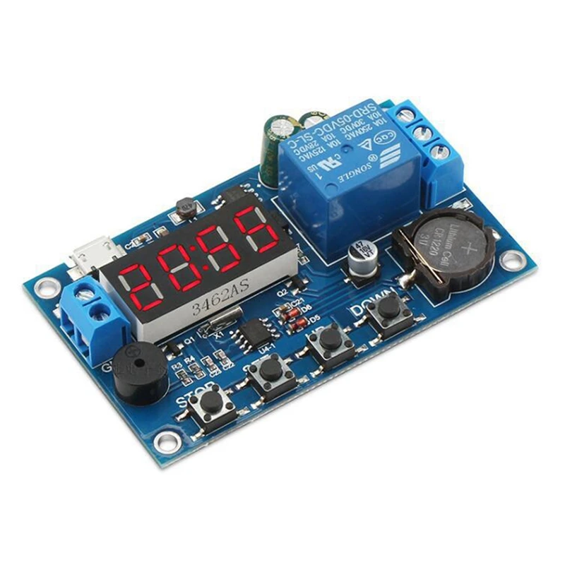 

NEW-DC 5V Real Time Delay Timer Relay Module Switch Control Clock Synchronization Multiple Mode Control Wiring Diagram