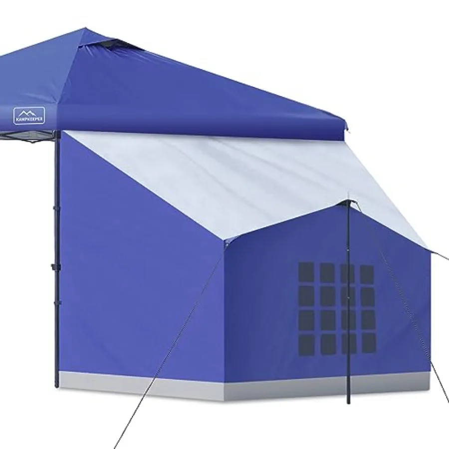 

Side Tent for 10' x 10' Pop Up Canopy: Easy Setup Gazebo with Full Coverage and Ventilation Ideal for Outdoor Events Picnics an