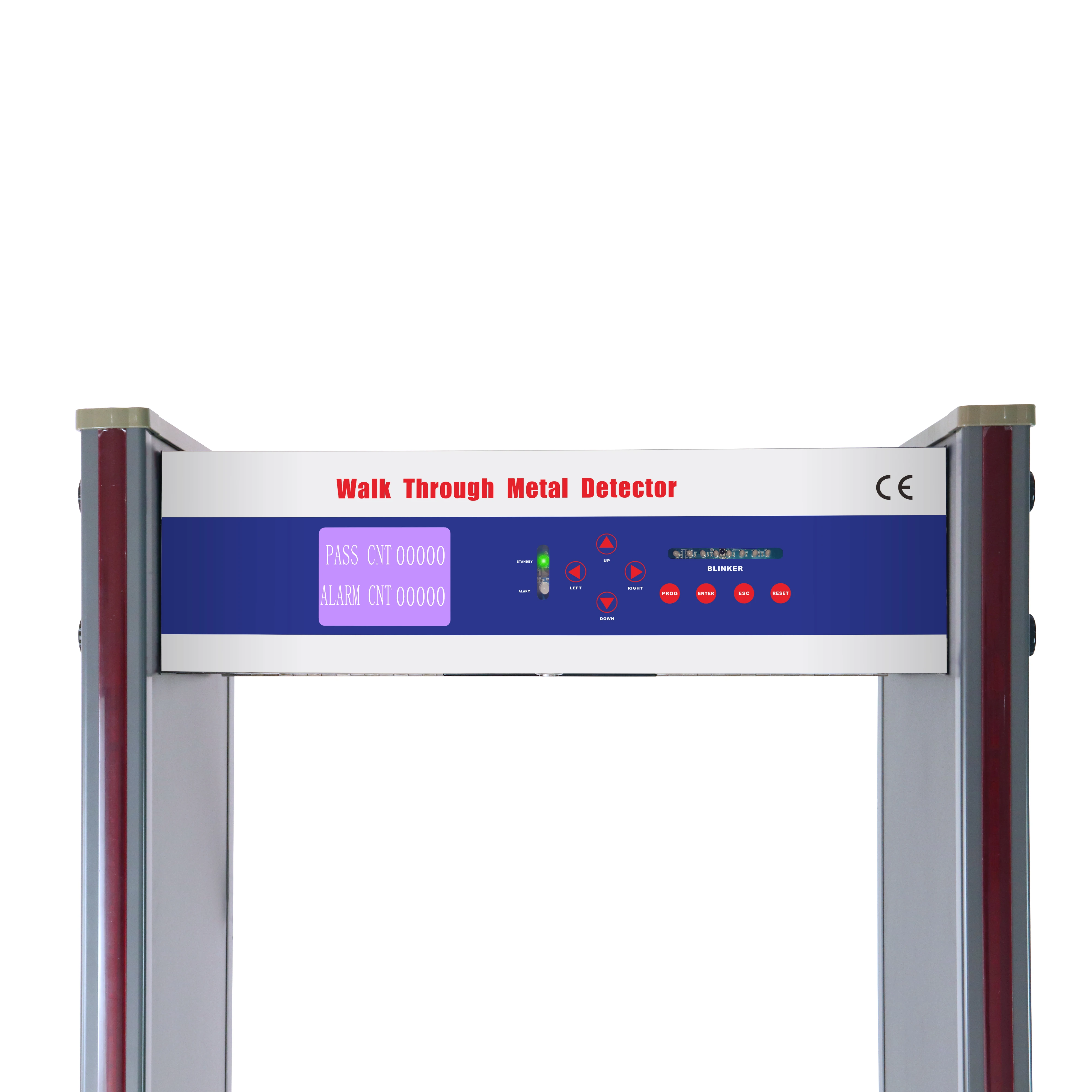 MCD- 600 Walk-Through Detectors Full Body Scanner Airport Security Arch Walk Through Door Frame Metal Detector