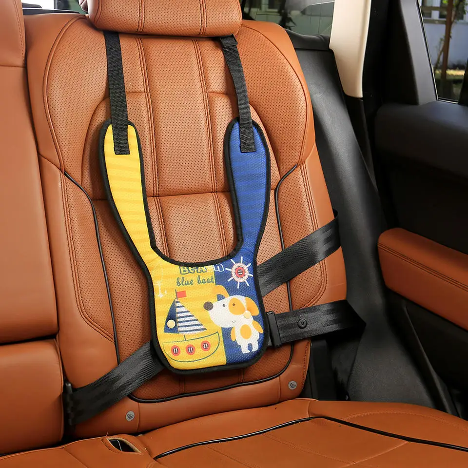 Child Seat Belt Baby Shoulder Cover Seat Belt Positioner Child Seatbelt Adjustment Holder Car Anti-Neck Neck for Kids Safety