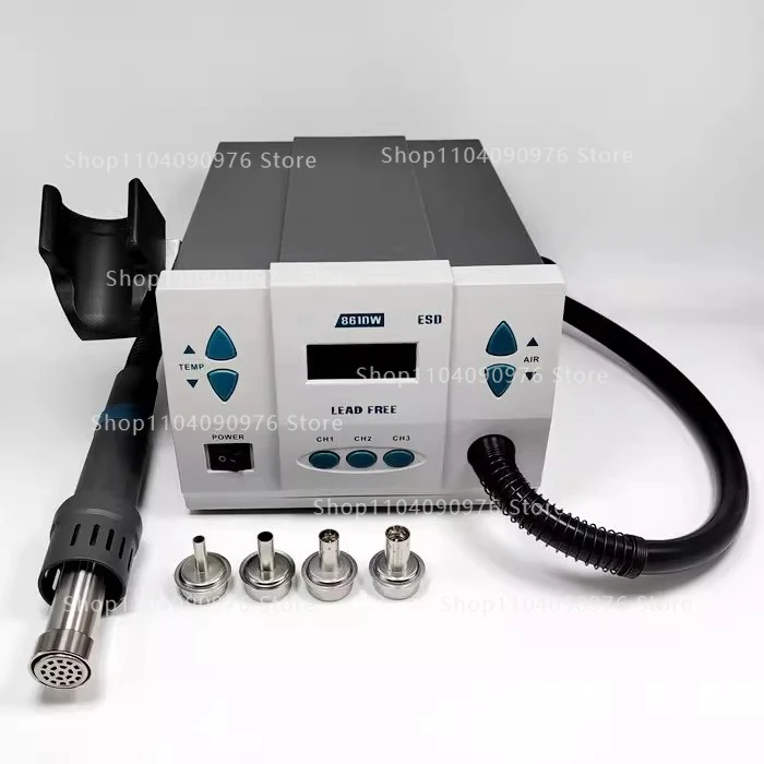 861DW heat gun LCD display dormant storage cyclone direct wind conversion