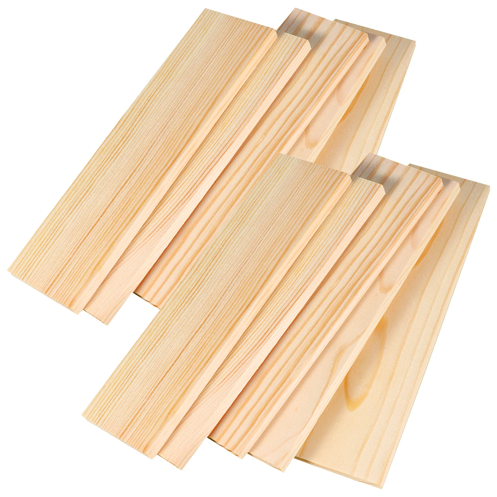 

10pcs Pine Wood Boards 4X15Cm Lightweight Natural Grain Photography Background Props Diy Craft Decoration Wood Blanks For