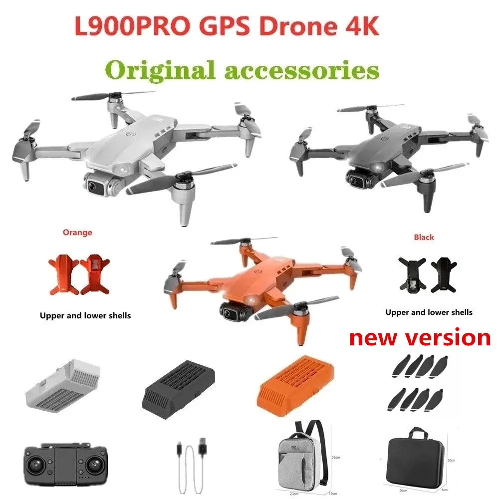 

L900PRO GPS Drone 4K Original Accessories 7.4V 2200mAh Battery Propeller Blade Accessories For L900 PRO Dron Spare Parts