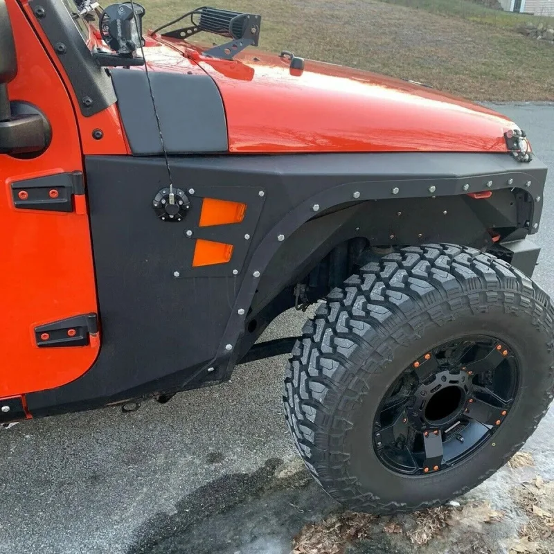

Подходит для 07-17 JEEP Wrangler Armor Wheel Arch, модифицированное крыло JK Wran