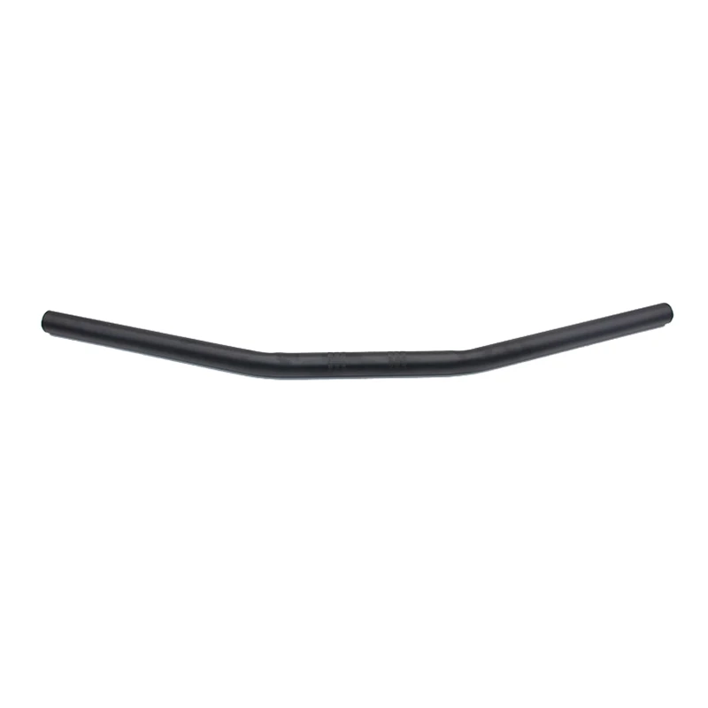 1 inch Motorcycle Handlebar 25mm Black Drag Straight Bar Cafe Racer for Chopper