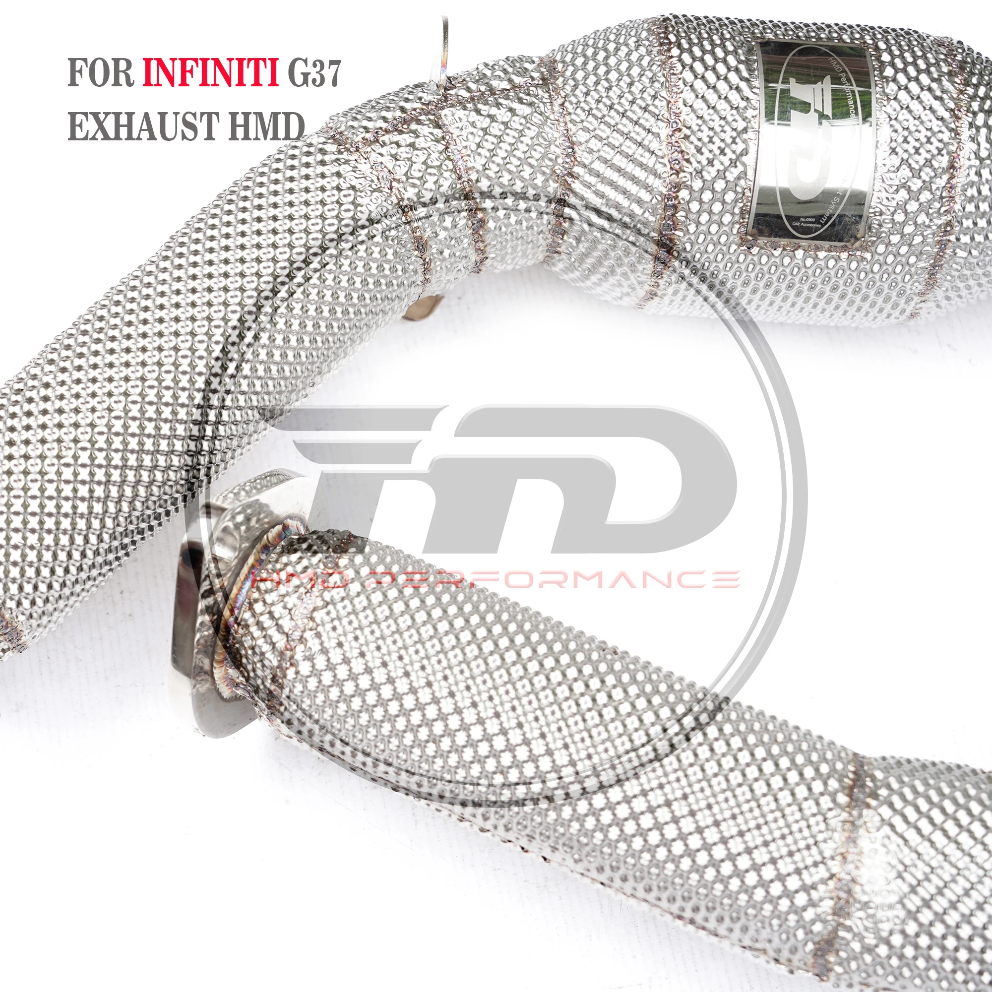 

HMD Exclusive customization Stainless steel downpipe for Infiniti G37 Performance exhaust pipe