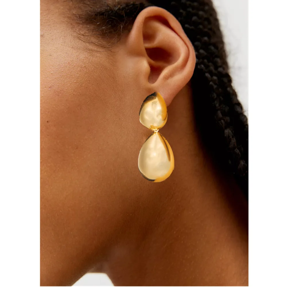 أقراط على شكل قلب على شكل قطرة ماء أقراط بسيطة عبر الحدود مصدر مجوهرات تيممان أقراط على شكل بيضة