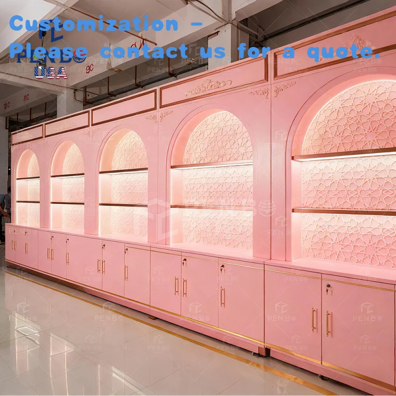 

custom.Customizable Children'S Clothing Store Furnishings Design Retail Store LED LightsFurniture Kids Wear Display Racks Sh