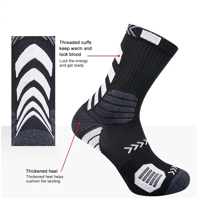 

Professional Sports Socks for Men and Women, Training, Elite Running Basketball Football Cycling, Sweat-absorbing and Breathable