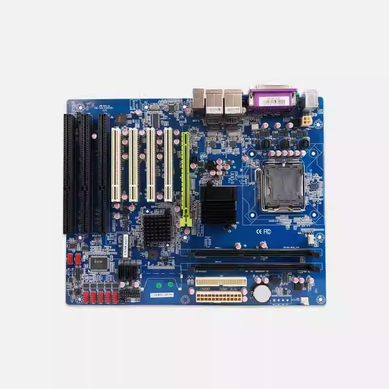 Intel G41 ATX Server Motherboard LGA 775 CPU DDR3 Support 5 PCI 2 ISA Slots SATA IDE Single Channel New Computer Board