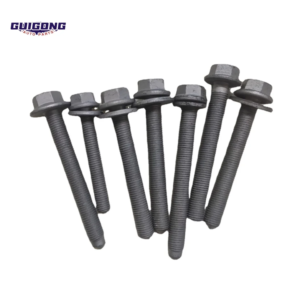 GUIGONG 1pcs Genuine Rear Axle Bridge Screws M14*115, M12*110, M12*100 for Volkswagen Audi Car Accessories