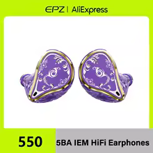 【¥68,940】EPZ 550 5BA IEMイヤホン EPZ 550 特別割引-アリエク特価アラート
