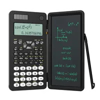 NEWYES Mini Scientific Calculator with Writing Tablet Calculators Notepad Memo Office Electronics School Supplies 991es Ms 82ms