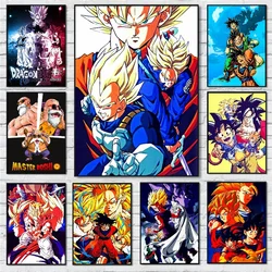 Canvas Colorful Creativity HD Prints Dragon Ball Gohan Picture Poster Toys Birthday Gifts Art Painting Room Home Comics Decor