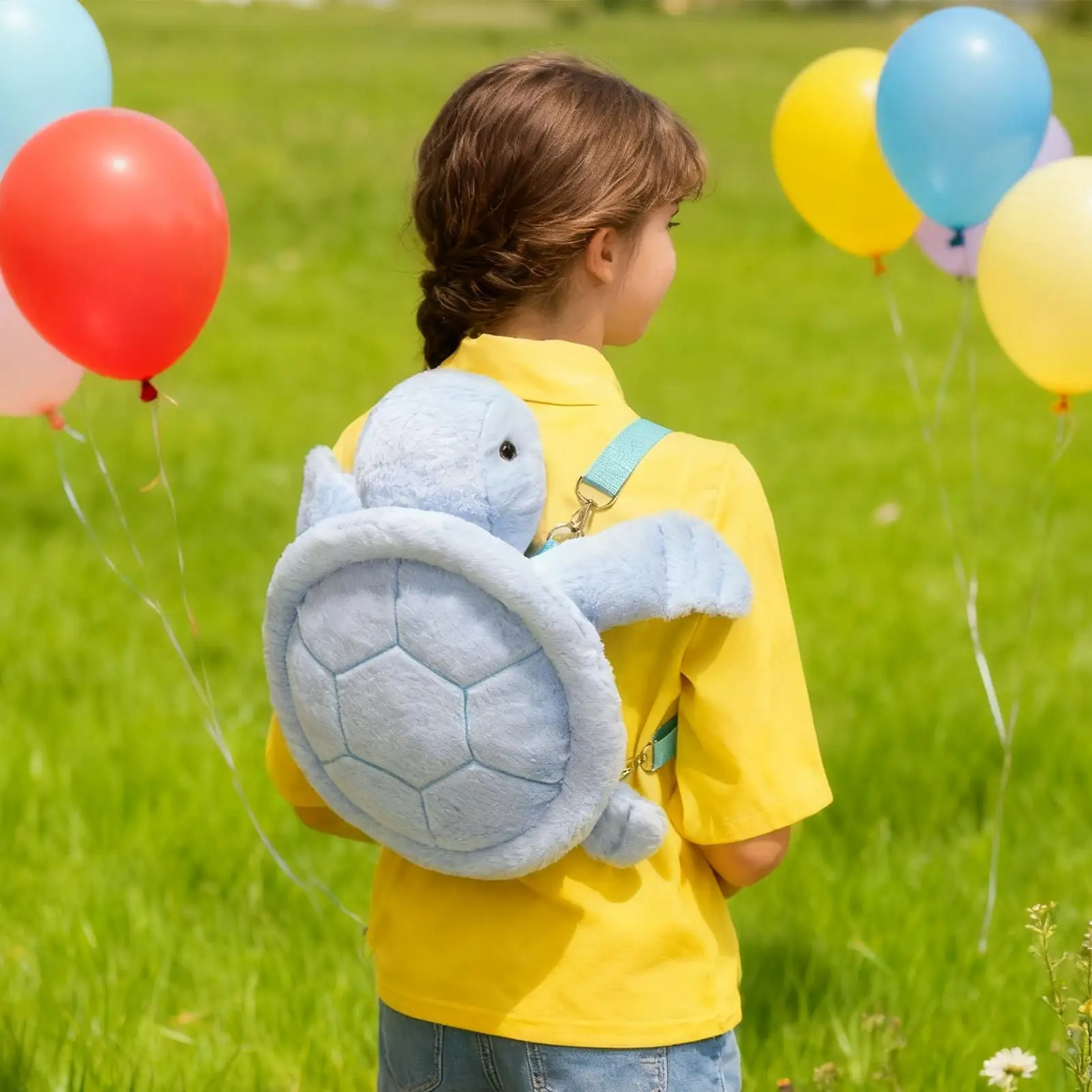 Turtle Backpack For Girls Plush Cute Bag Cute Turtle Costume Backpack For Playtime Family Travel Daily Festival Outdoor Birthday
