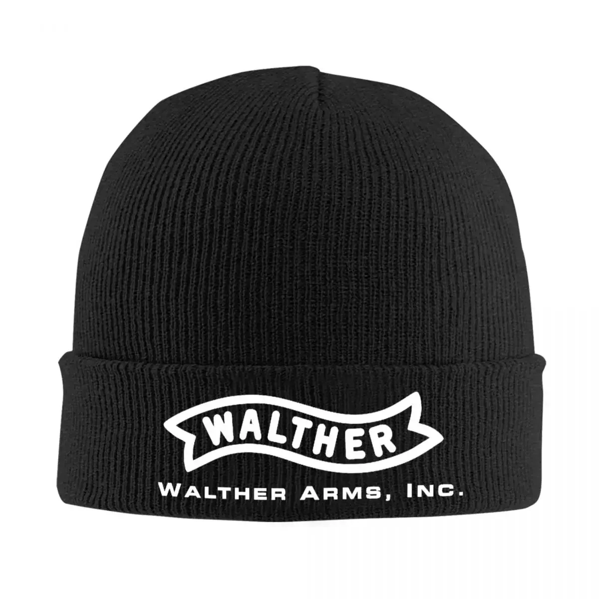 

Walther Arms Logo Knitted Bonnet Caps 100% Cotton Fashion Keep Warm Hats