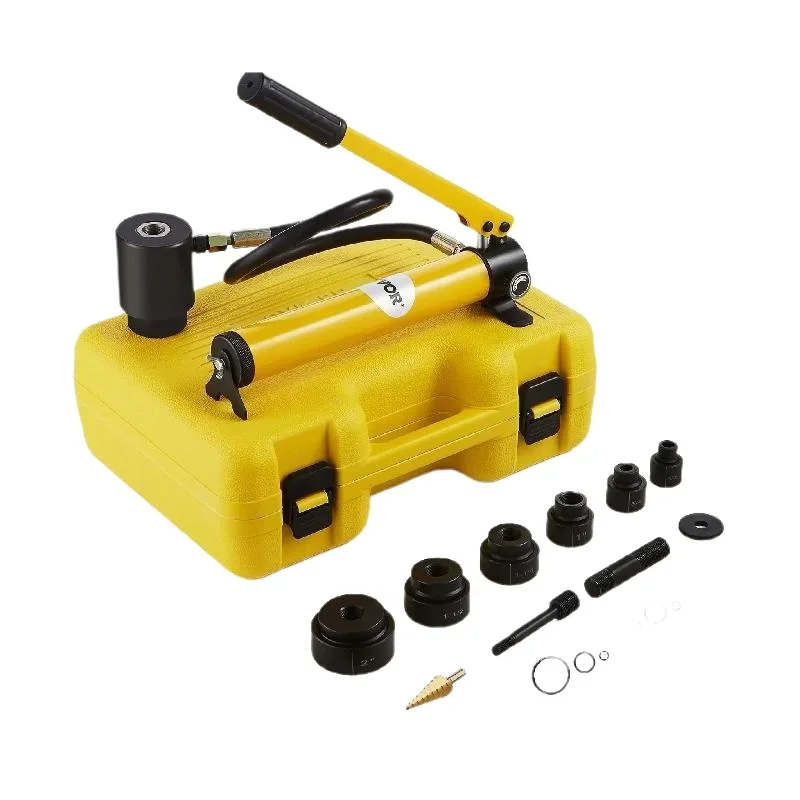 10Ton Hydraulic Knockout Punch Driver Kit 1/2