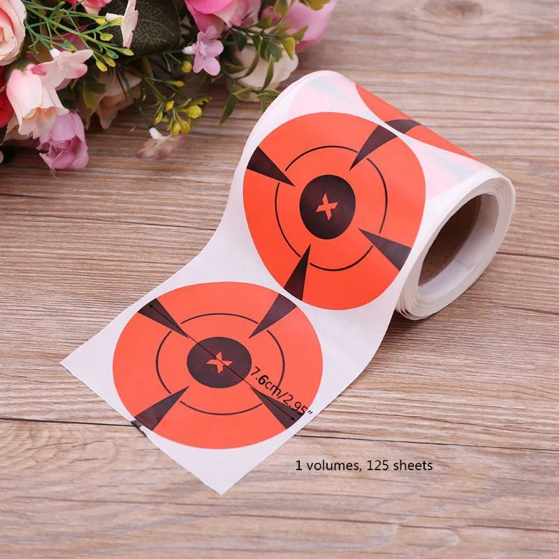 Target Stickers (Qty 375Pcs 3 Inch) Self Adhesive Targets For Hunting Targets