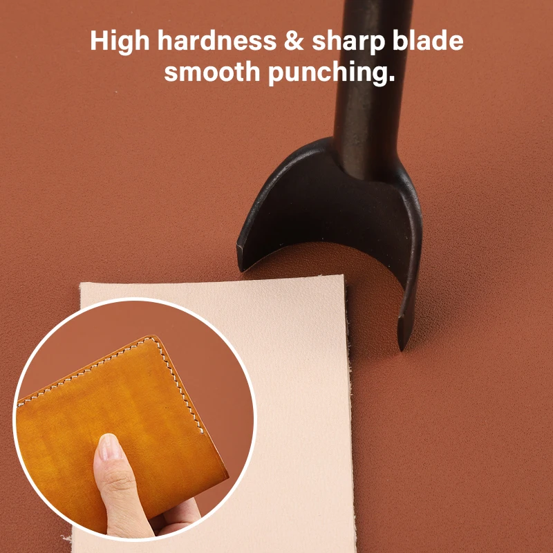 WUTA Basic Series 1Pc Half-Rou - огляд і ціна Leatherwork Punching Tool
