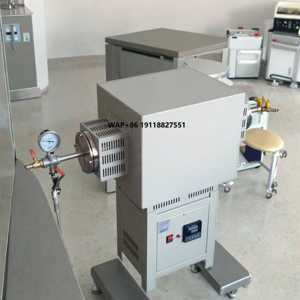 Horno Tubular de vacío programable de alta temperatura, ahorro de energía, tubo de calefacción de atmósfera de laboratorio, instrumento veterinario