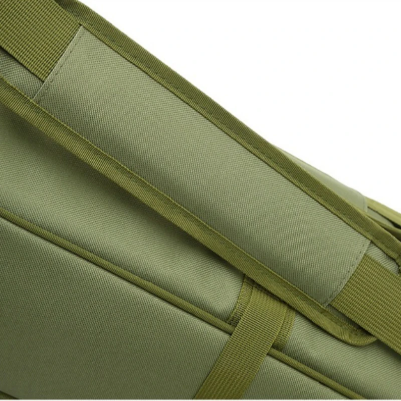 Multi-layered Waterproof Fishing Gear Bag Multi-functional Lightweight Fishing Rod Bags Portable Outdoor Double-shoulder Bag